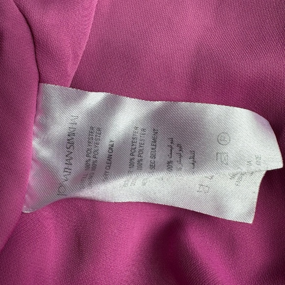 Simkhai Carli Plisse Halter Midi Dress Halter Opera Pink - Size 2 - Picture 10 of 10